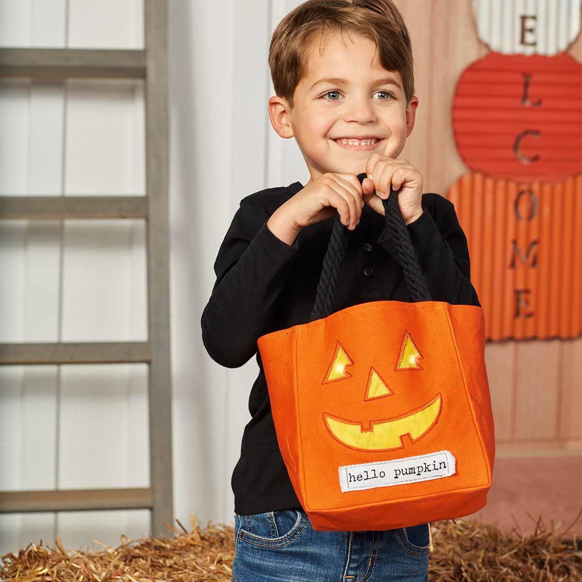 Light-Up Trick-Or-Treat Bag