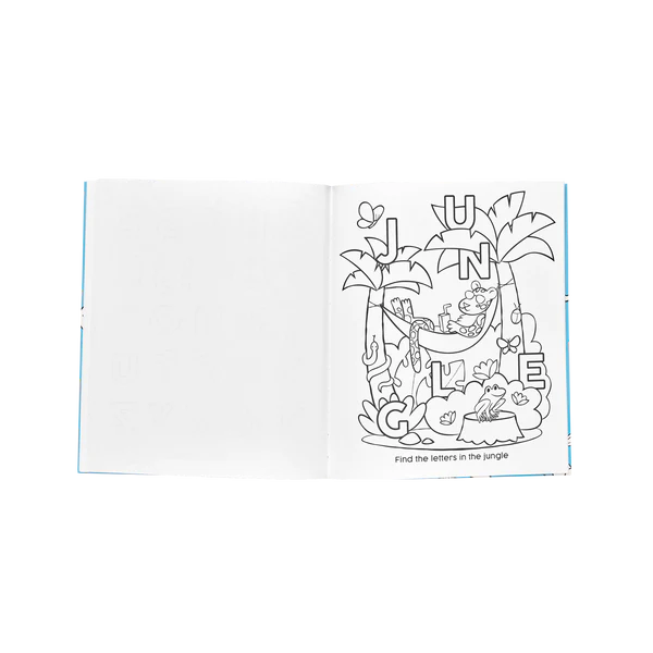 ABC: Amazing Animals Toddler Coloring Book