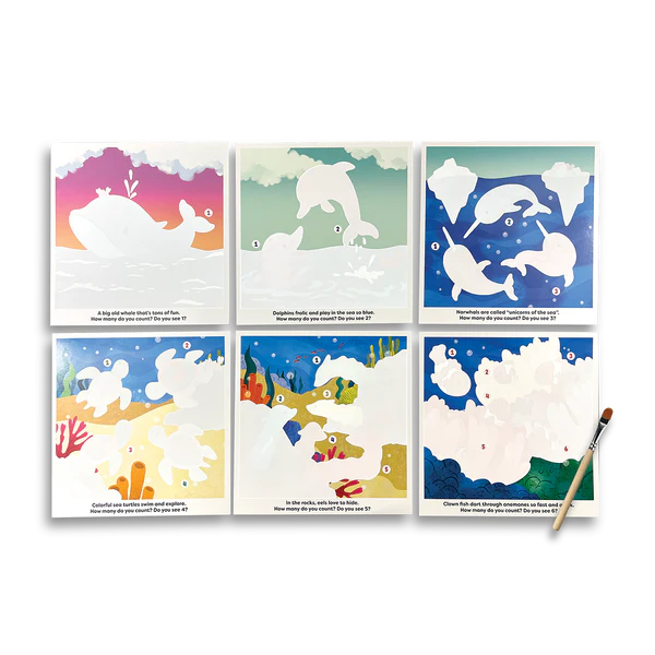 Water Amaze Water Reveal Boards - Under The Sea