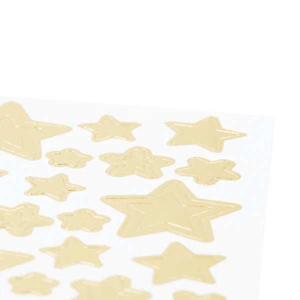 Stickiville Gold Stars Stickers