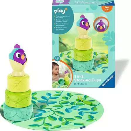 3-in-1 Stacking Cups Bird's Nest