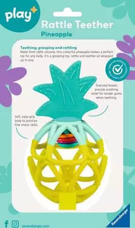 Rattle Teether Pineapple
