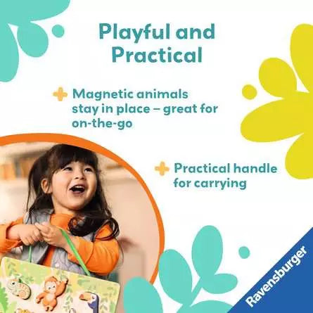 Wooden Touch and Play Puzzle In the Jungle
