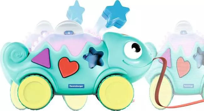 4-in-1 Colour and Shape Sorter Chameleon
