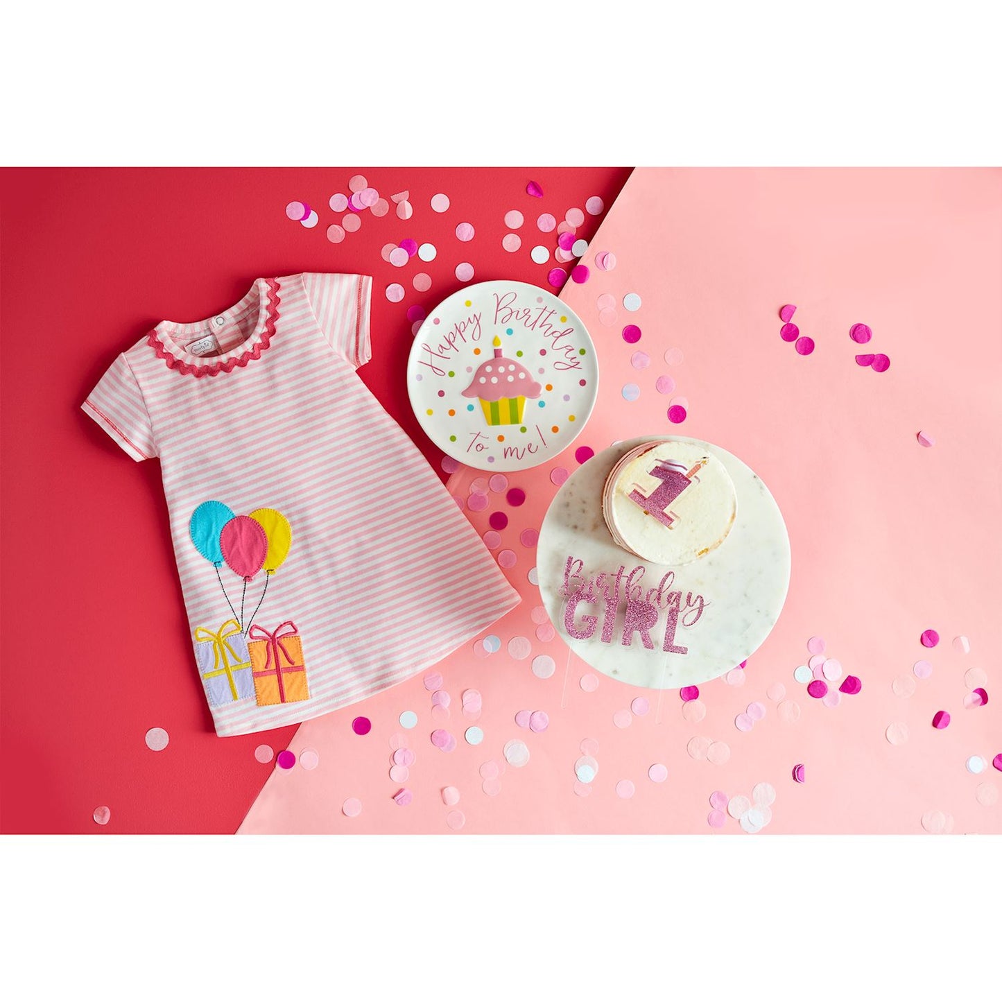 Birthday Boy & Girl Cake Toppers