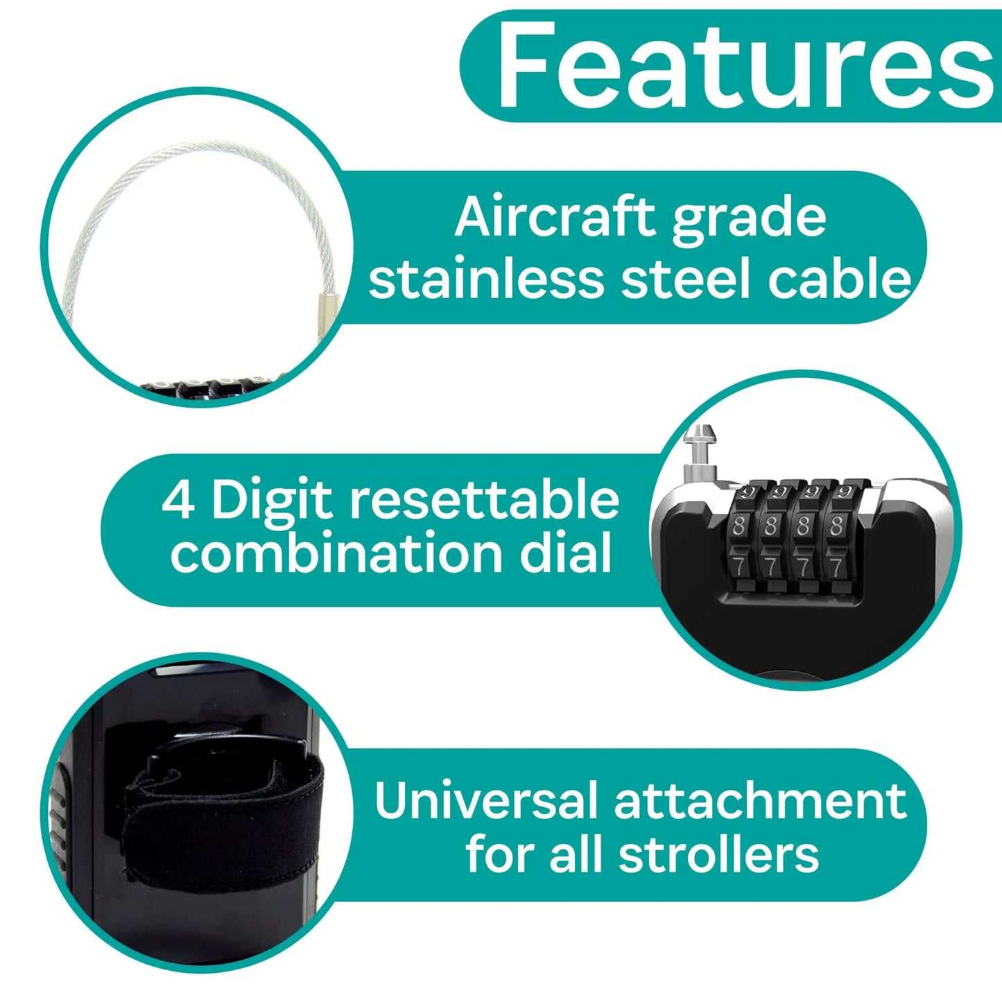 Buggyguard Stroller Locks