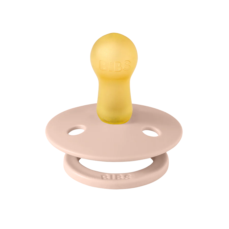 BIBS Colour 2 PACK Round Nipple Pacifiers