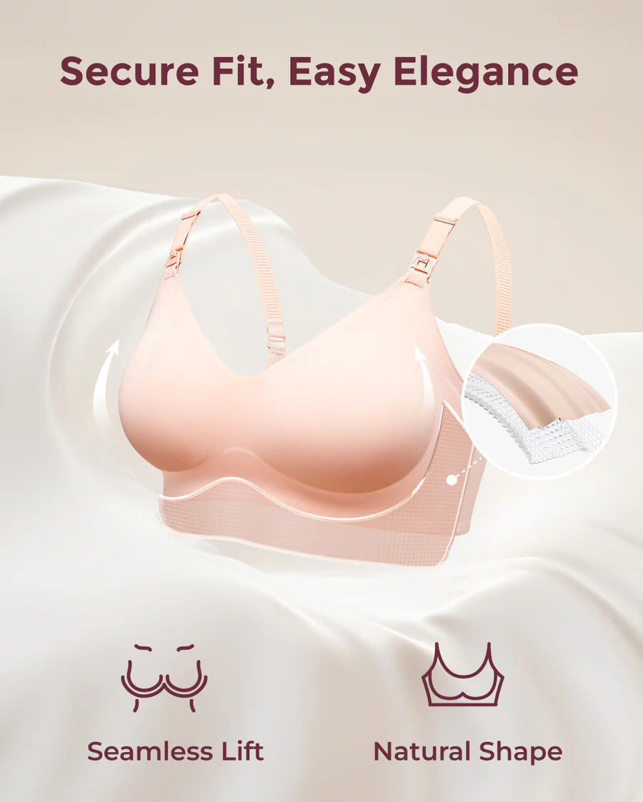 Ultra Soft Seamless Nursing Bra YN21 - Designed for M5 Pump
