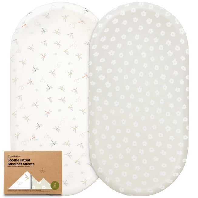 Soothe Fitted Bassinet Sheets