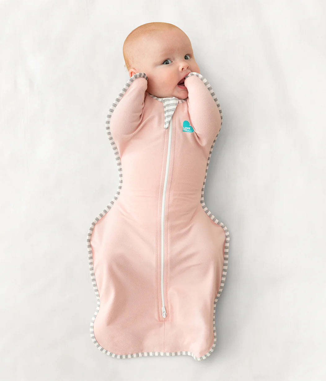 Swaddle Up™ 1.0 Tog Stretch Cotton - Dusty Pink