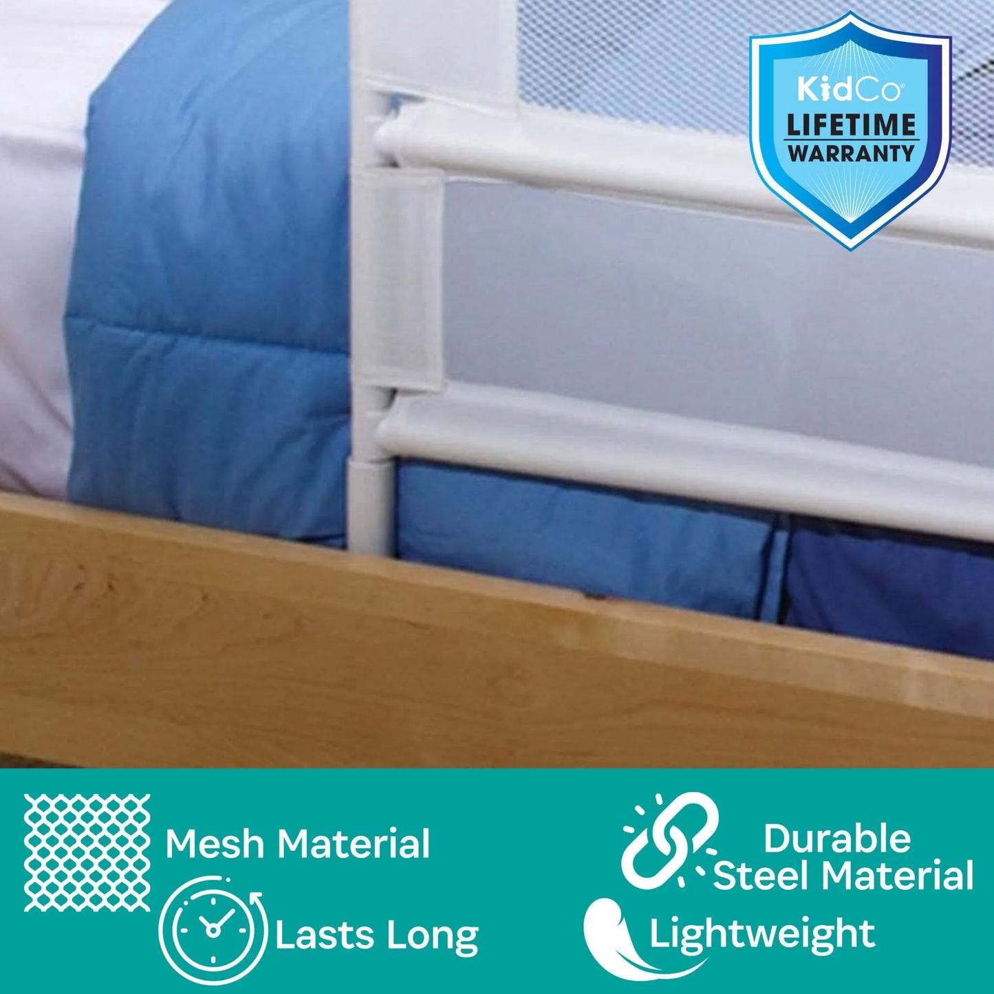 Children’s Mesh Bed Rail Telescopic