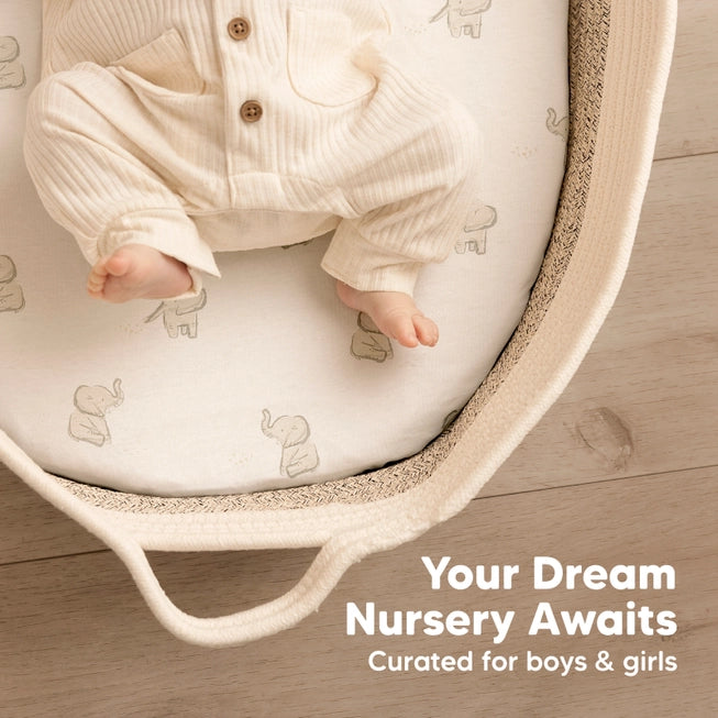 Soothe Fitted Bassinet Sheets