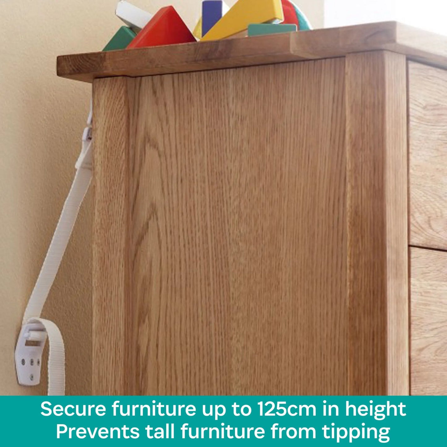 Anti-Tip Furniture Straps