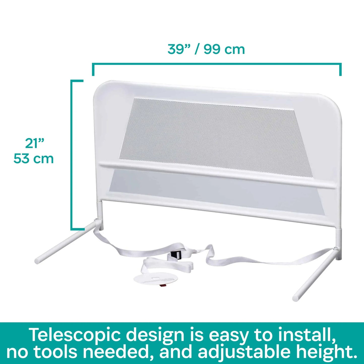 Children’s Mesh Bed Rail Telescopic