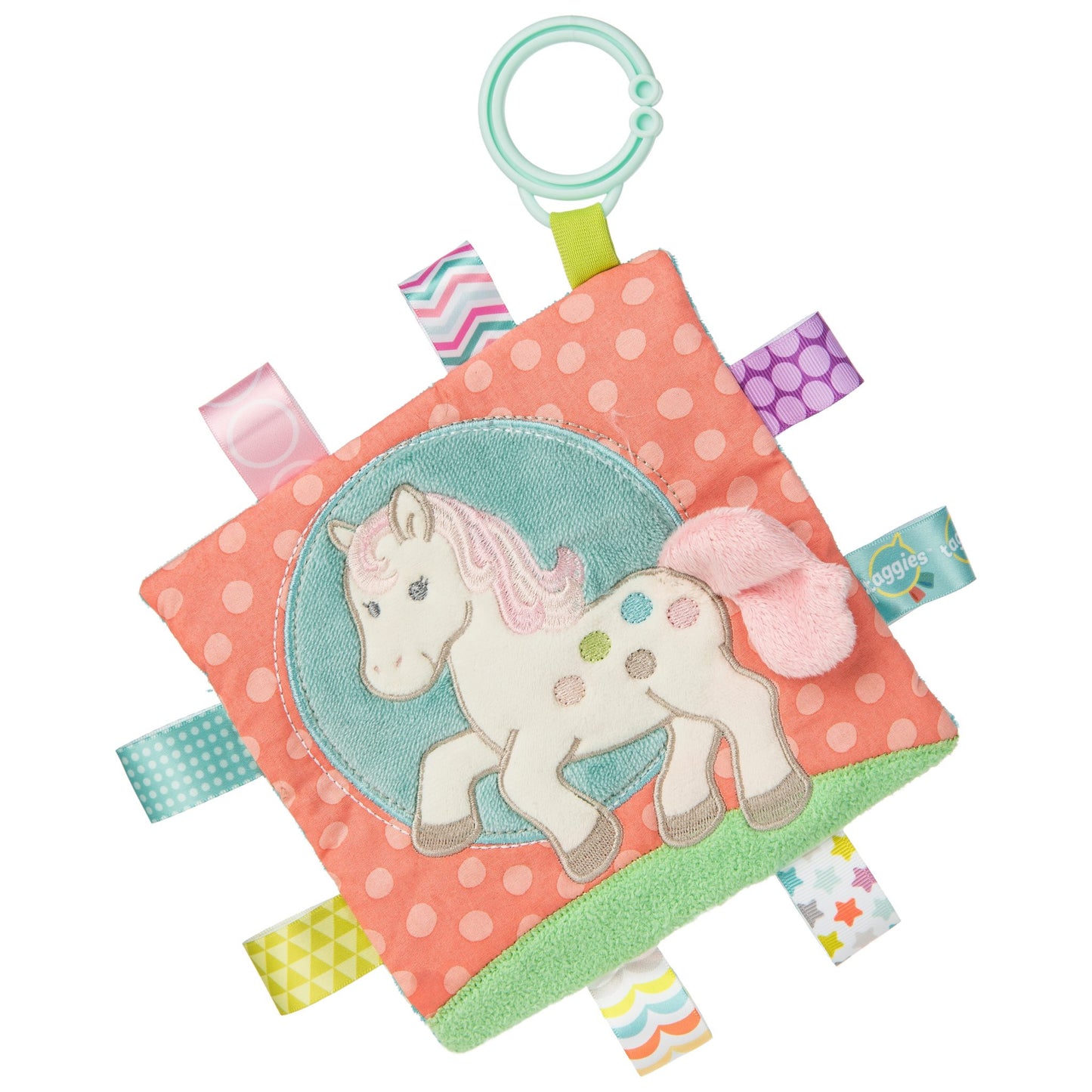 Taggies Crinkle Me Painted Pony – 6×6″