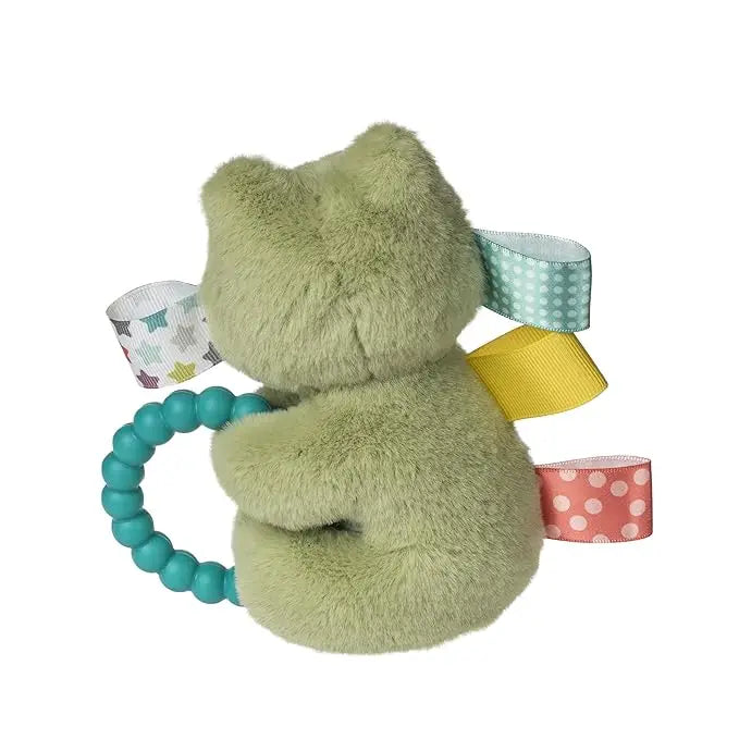 Taggies Peepers Frog Teether Rattle