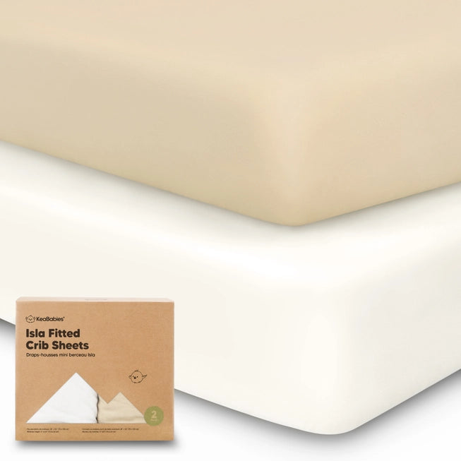 Isla Fitted Crib Sheet 2-Pack