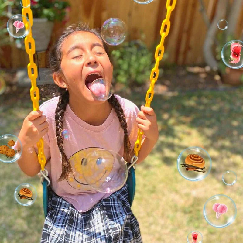 BubbleLick Sour Blue Raspberry Flavored Bubbles You Can Lick