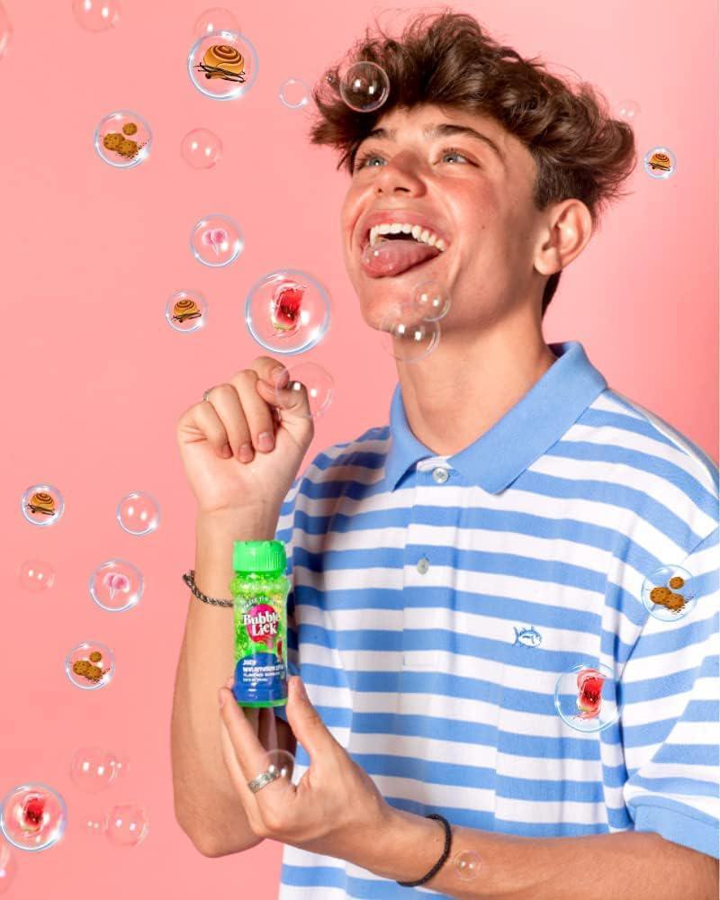 BubbleLick Watermelon Flavored Bubbles You Can Lick