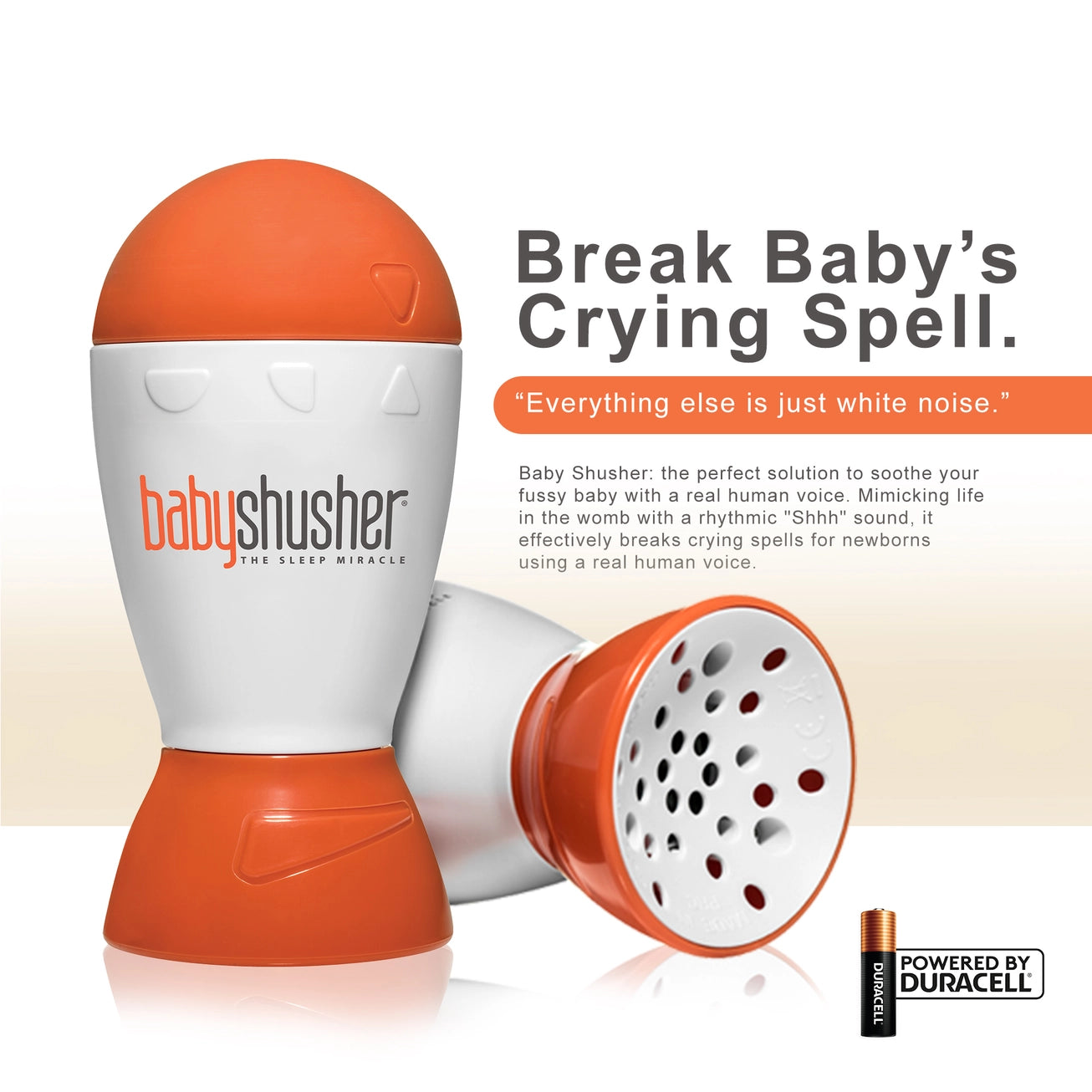 Baby Shusher - the Sleep Miracle Sound Machine