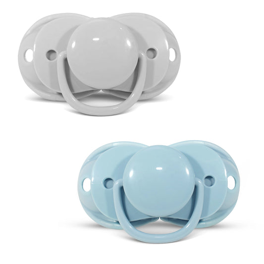 Keep-It-Kleen Pacifier 2PK - Grey & Blue