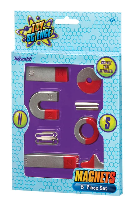 Toy Science Magnets, 8-Piece Set