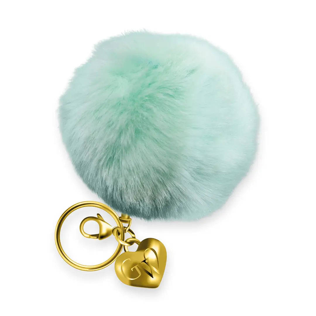 Mint Julep Heart of Gold Charm & Poof