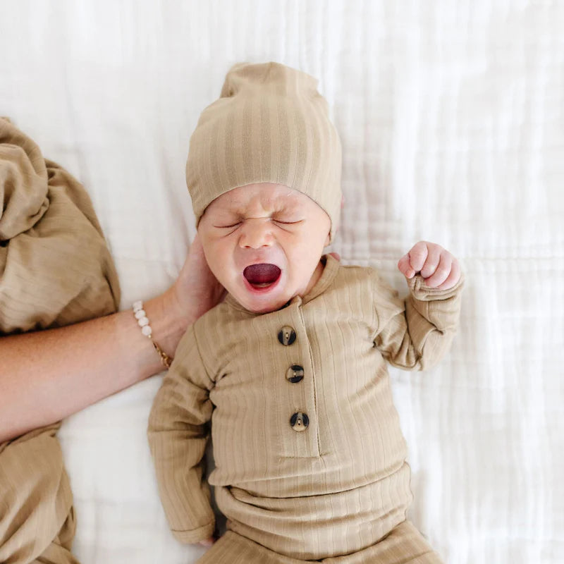 Jake Ribbed Knotted Gown