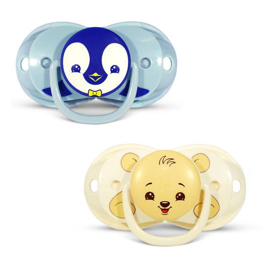 Keep-It-Kleen Pacifier 2PK - Penguin & Bear