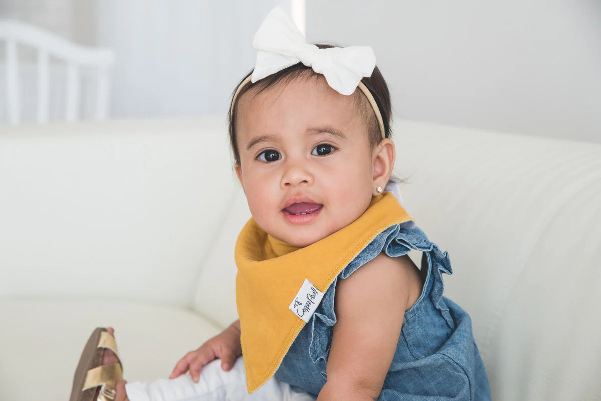 Jade Baby Bandana Bib Set (4-pack)