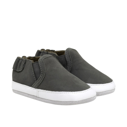Liam Soft Soles Charcoal Grey