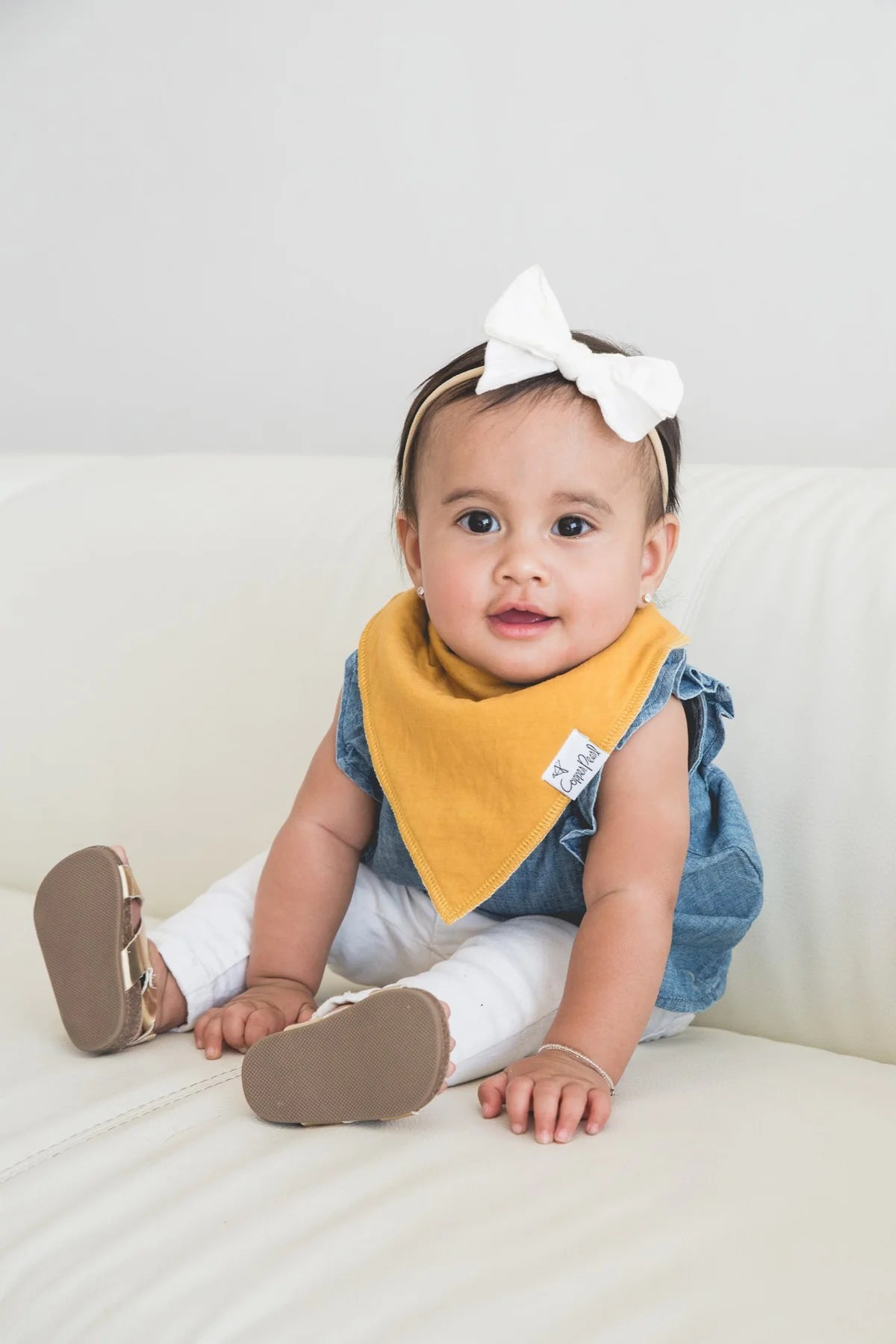 Jade Baby Bandana Bib Set (4-pack)