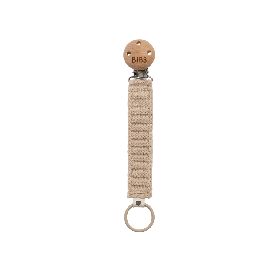 Pacifier Clip Knitted