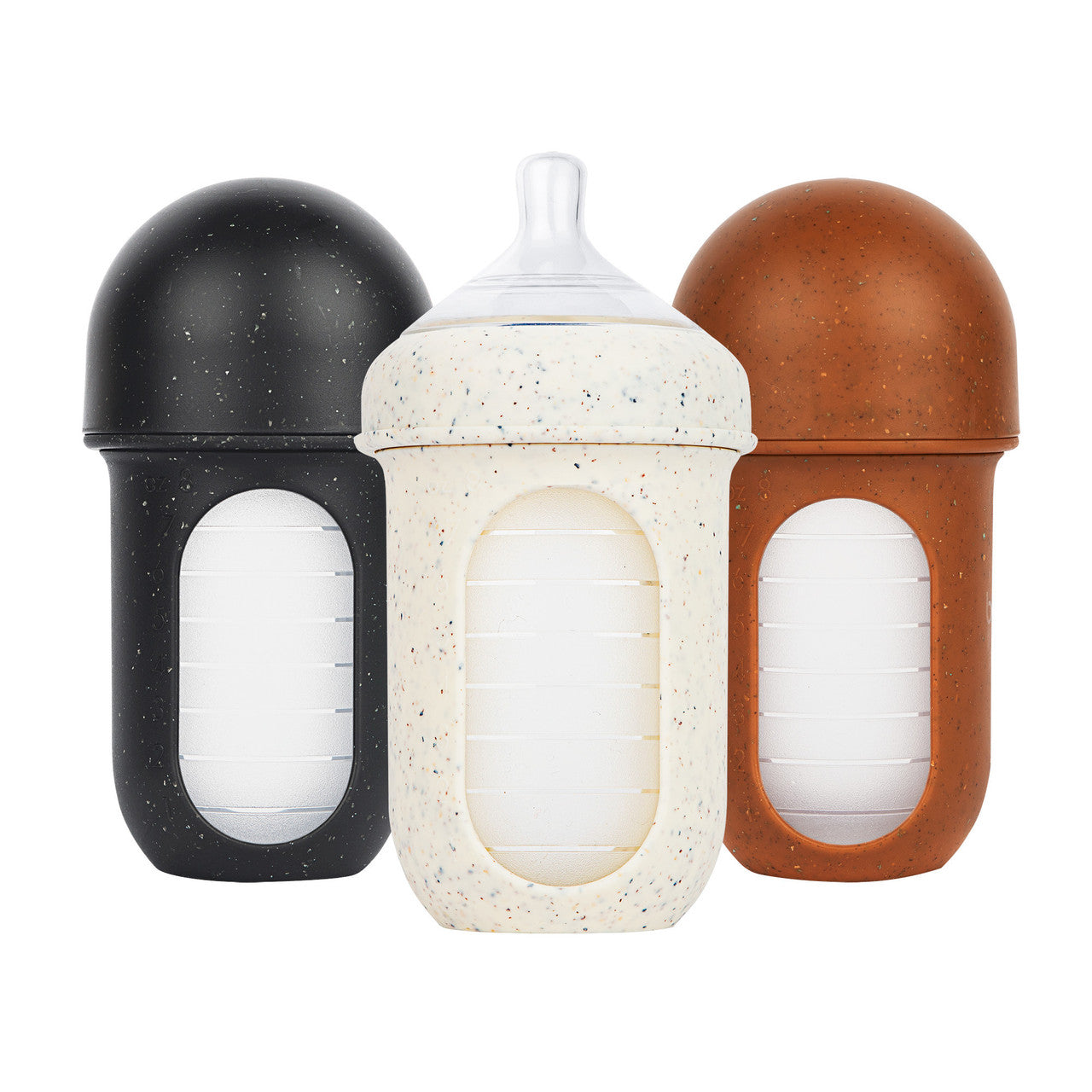 NURSH Silicone Pouch 8oz Bottle 3-pack