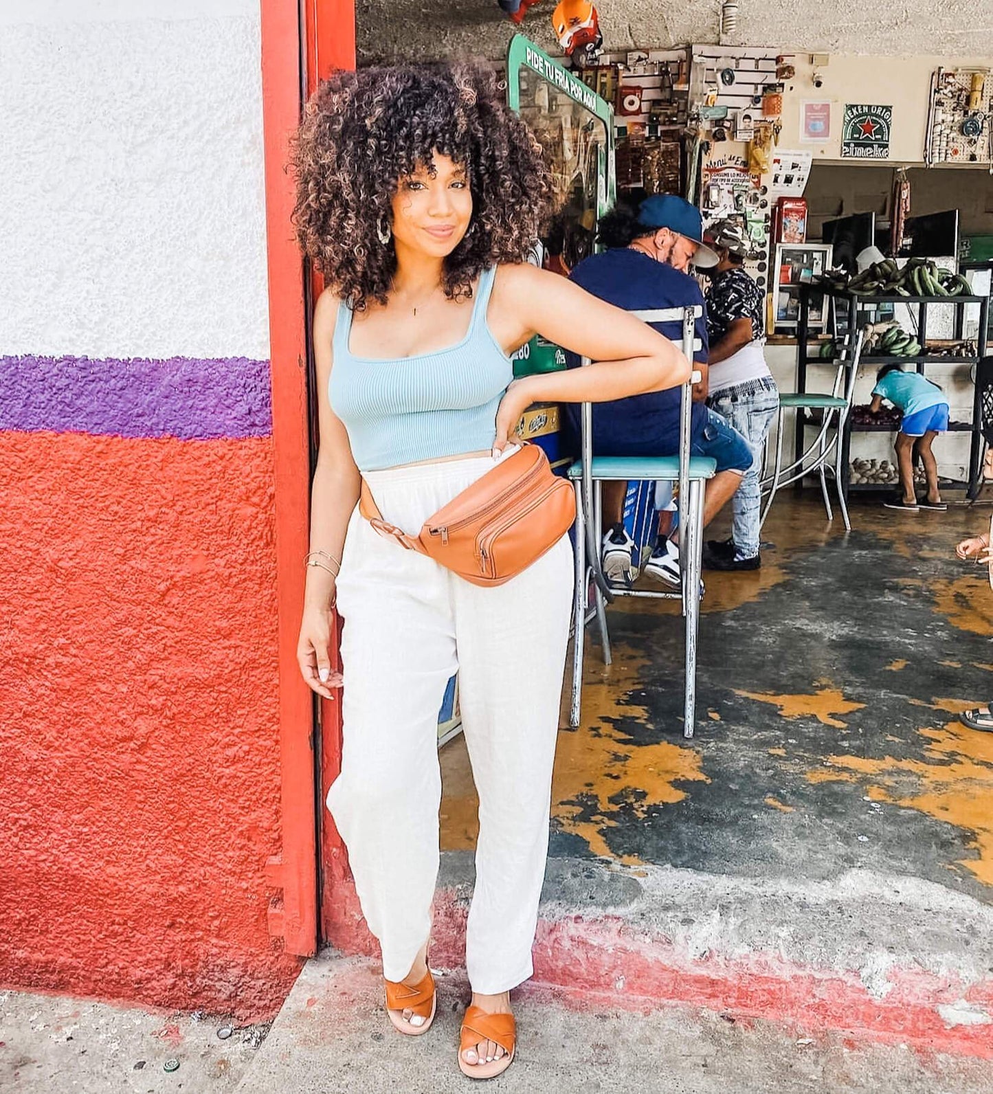 Kibou Vegan Leather Diaper Belt Bag