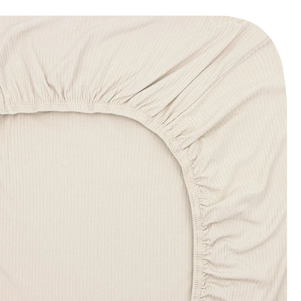 Cove Ribbed Crib Sheet