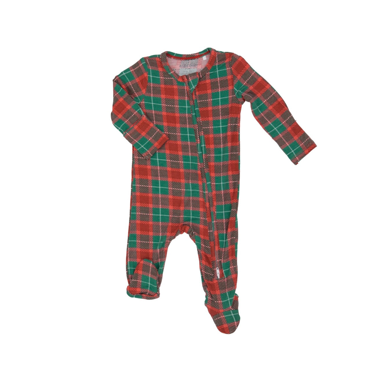 Angel Dear Bamboo 2-Way Holiday Zipper Footie