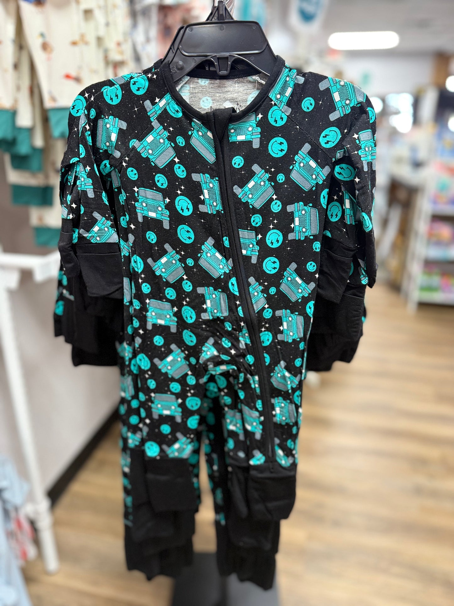 Happy Trails Convertible Zipper Romper