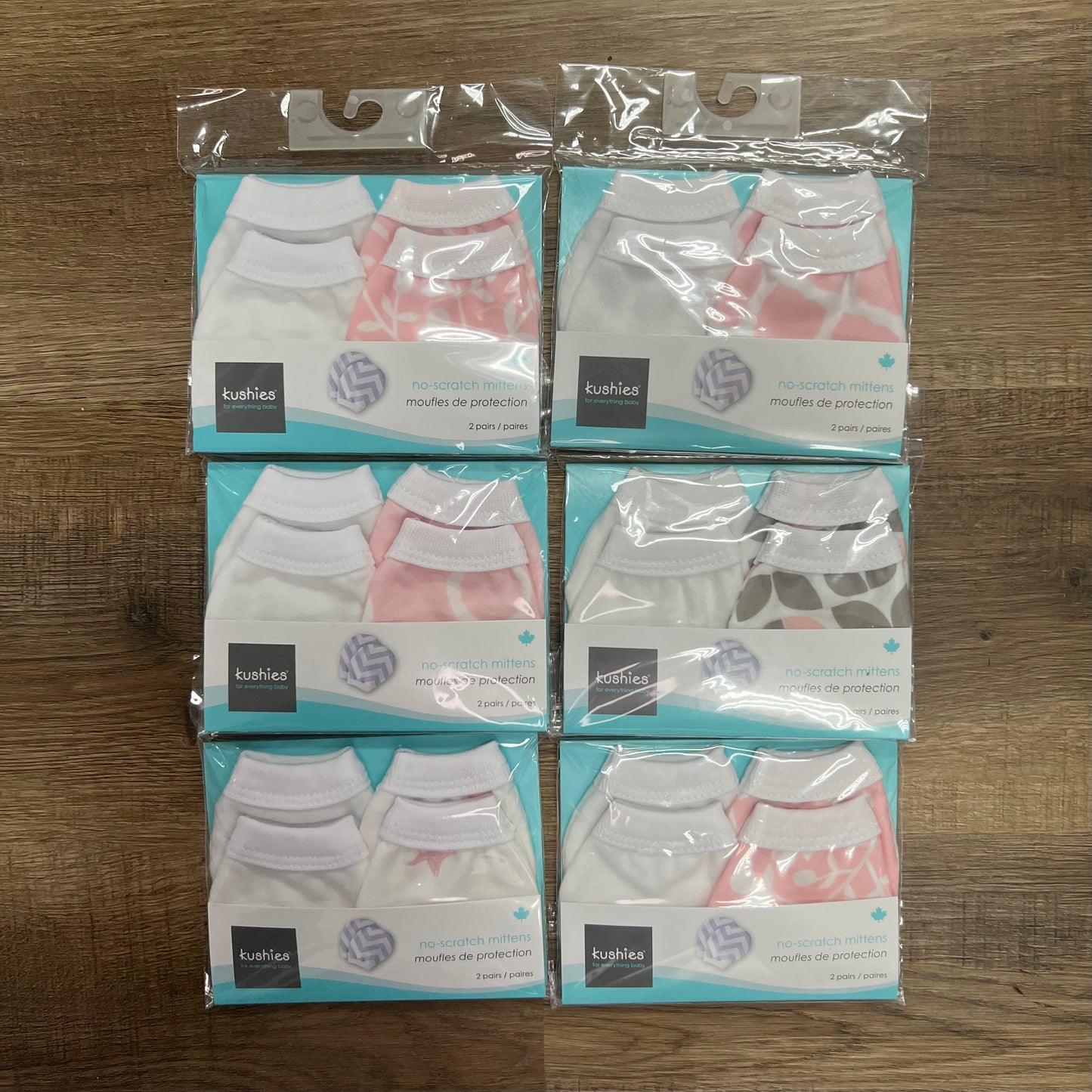 No-Scratch Mittens 2-Pack