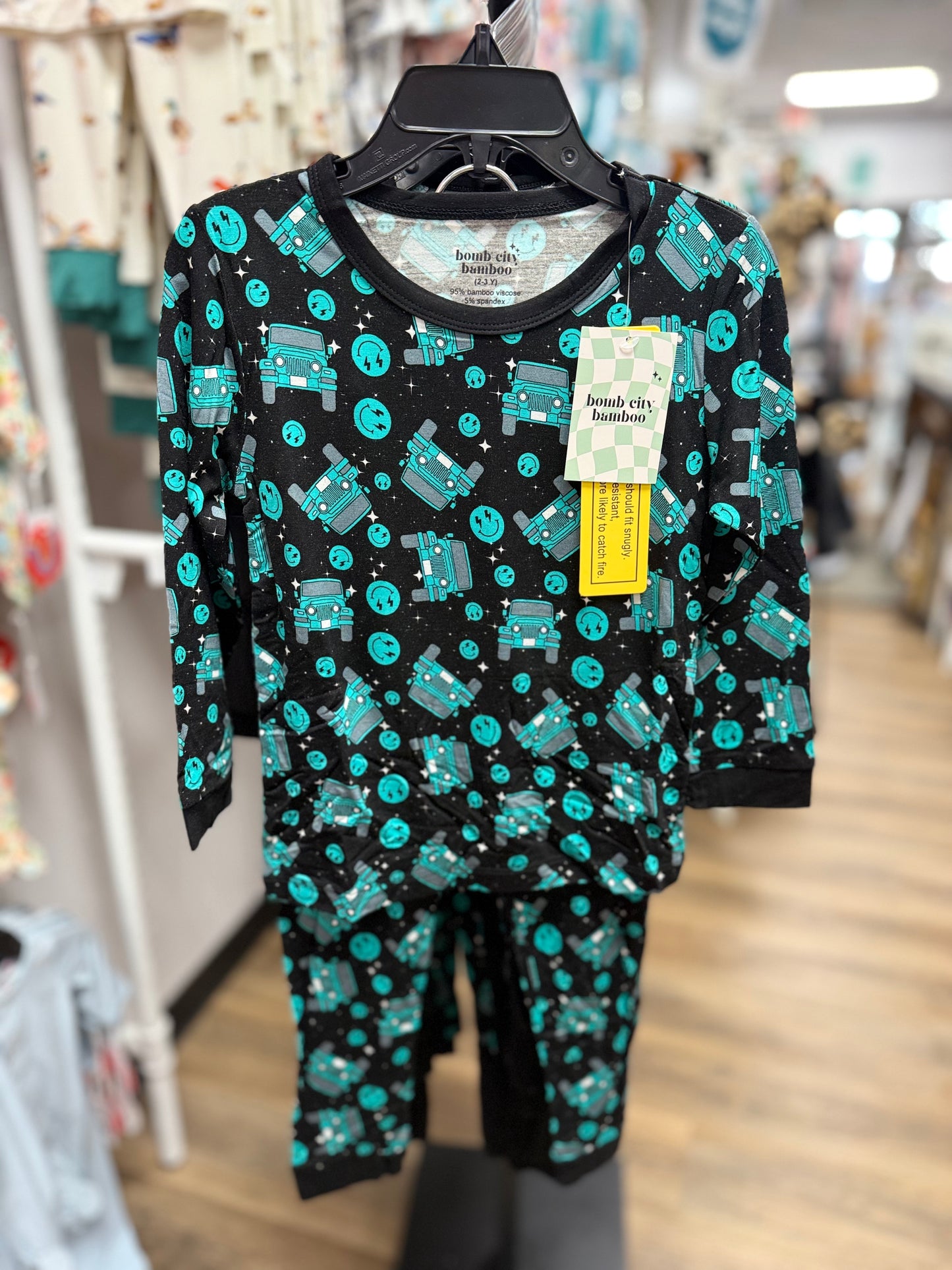 Happy Trails 2 Piece Pajama Set