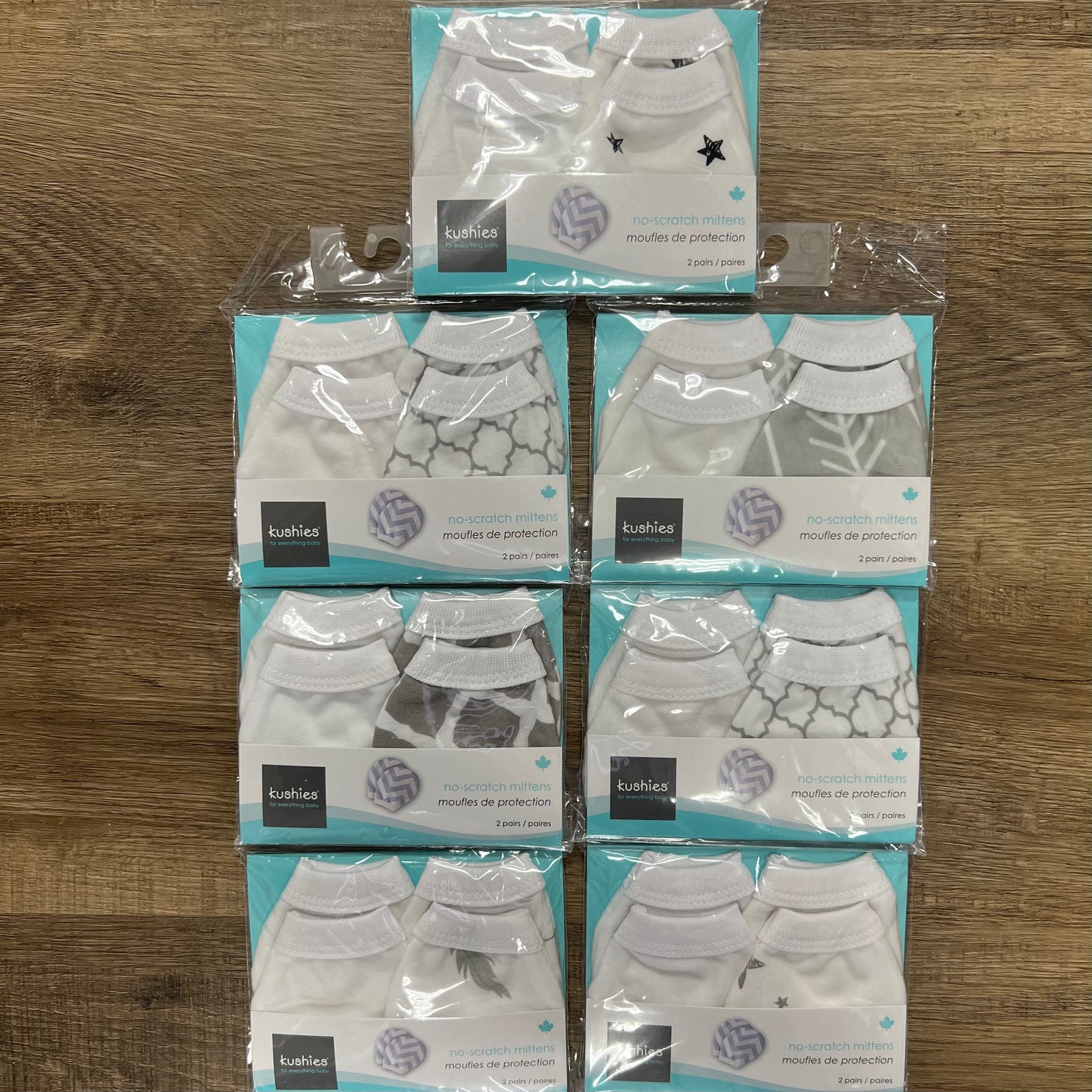 No-Scratch Mittens 2-Pack