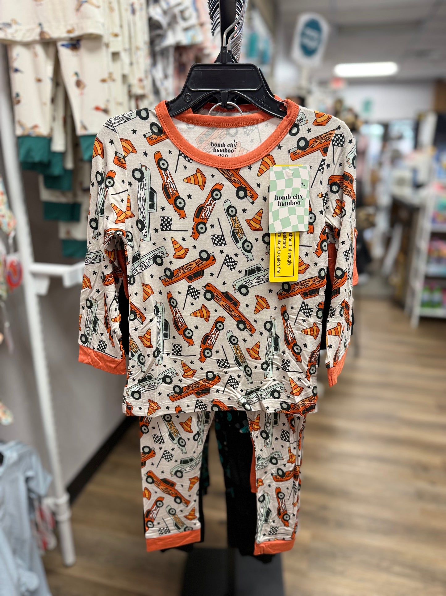 Race Car 2-Piece Pajama Set