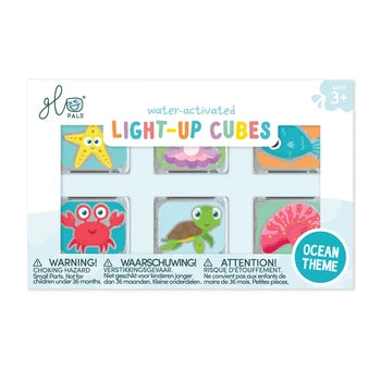 Glo Pals: Ocean Light-Up Cubes 6-Pack
