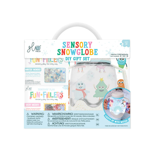 DIY Sensory Jar Gift Set - Sensory Snowglobe