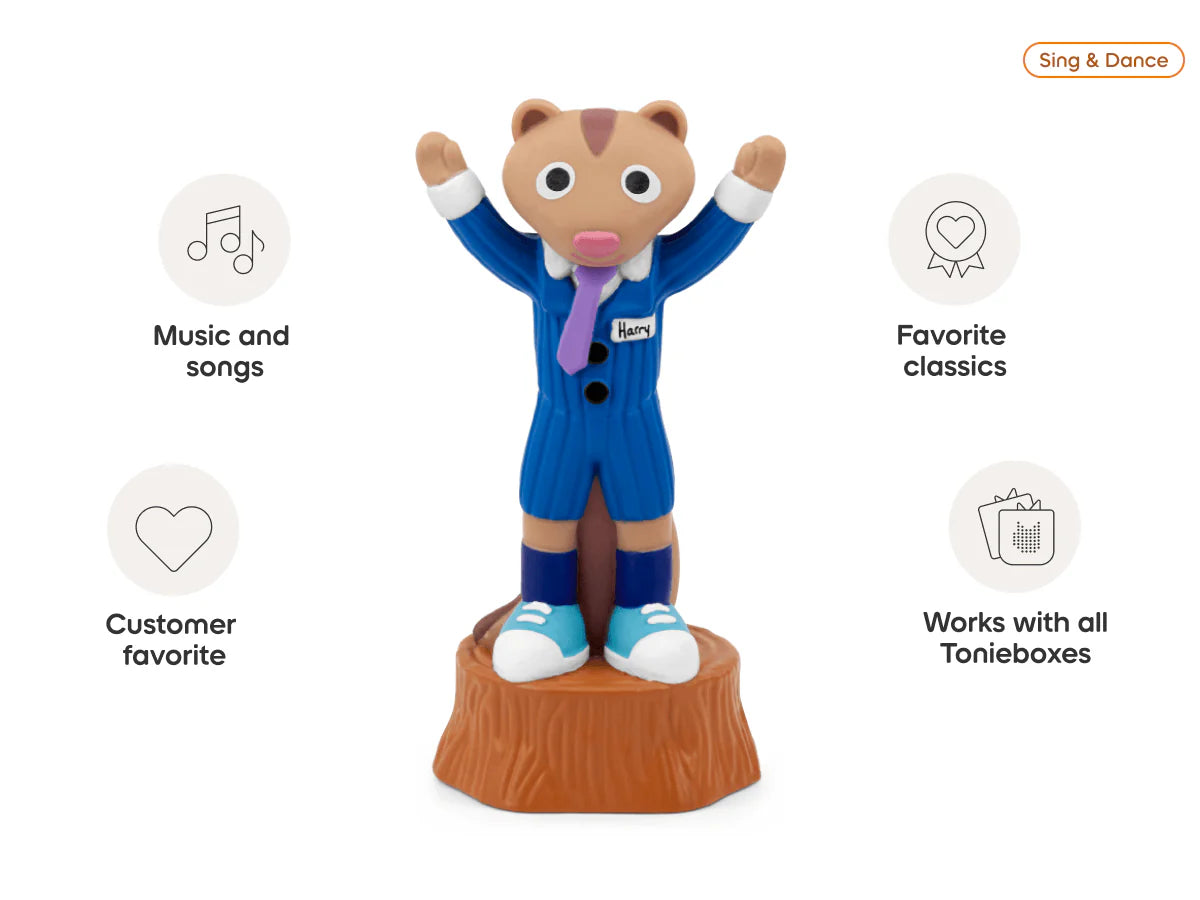 The Laurie Berkner Band: Harry the Chipmunk's Treasure Hunt Tonie