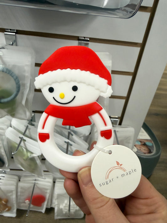 Snowman Teether