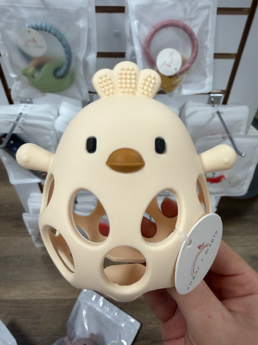 Chicken Silicone Ball Teether