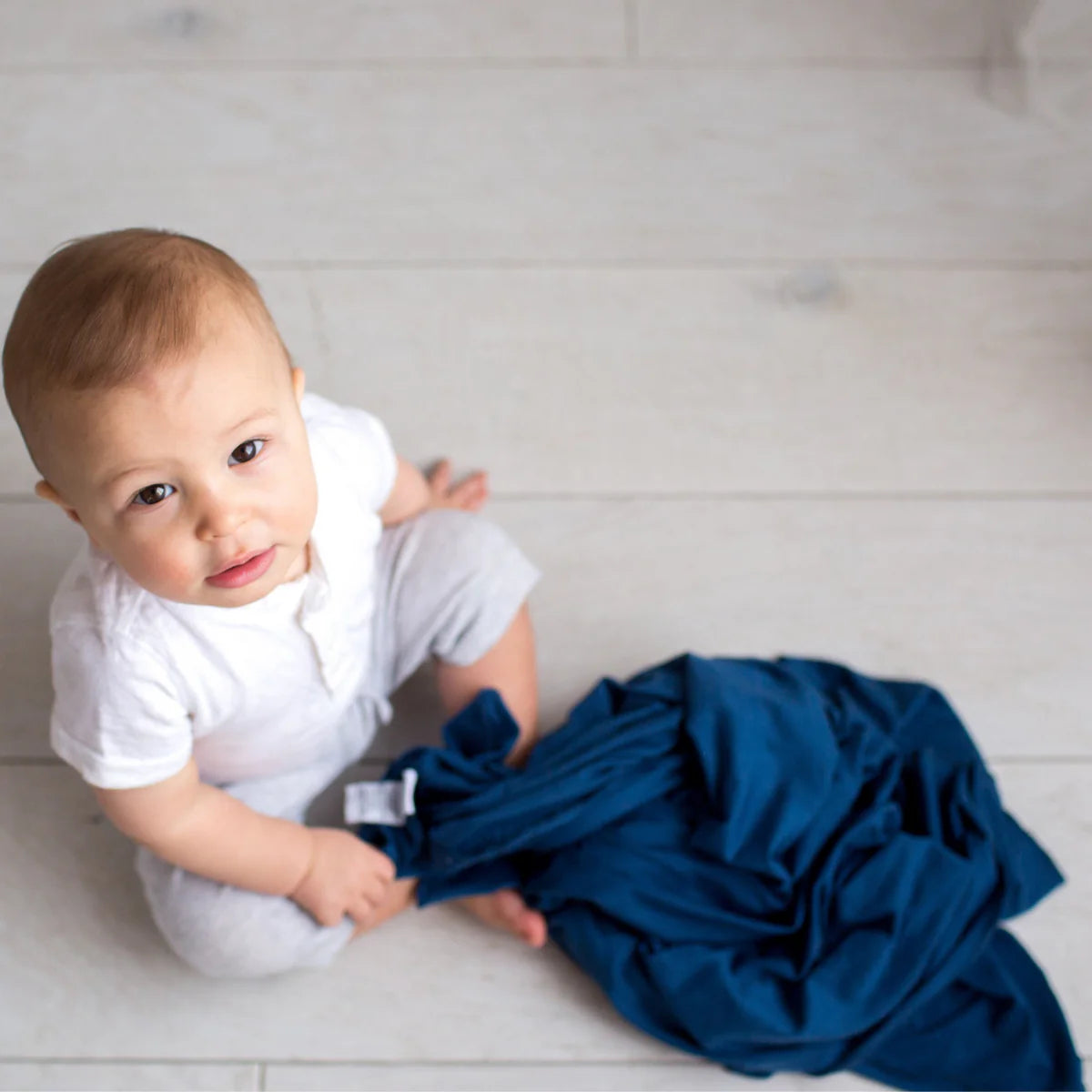 River Knit Swaddle Blanket