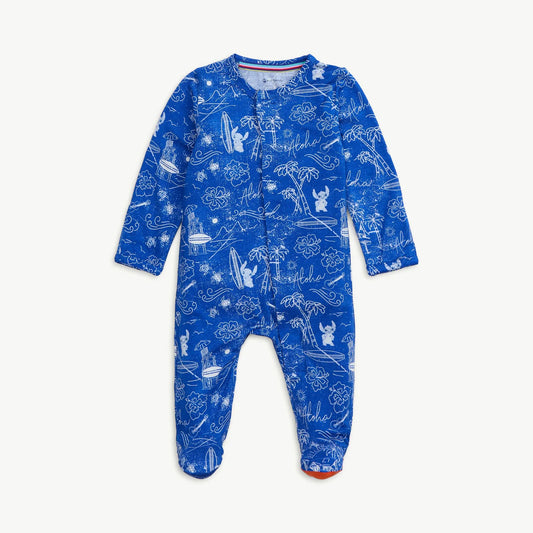 Modal Footie - Lilo + Stitch