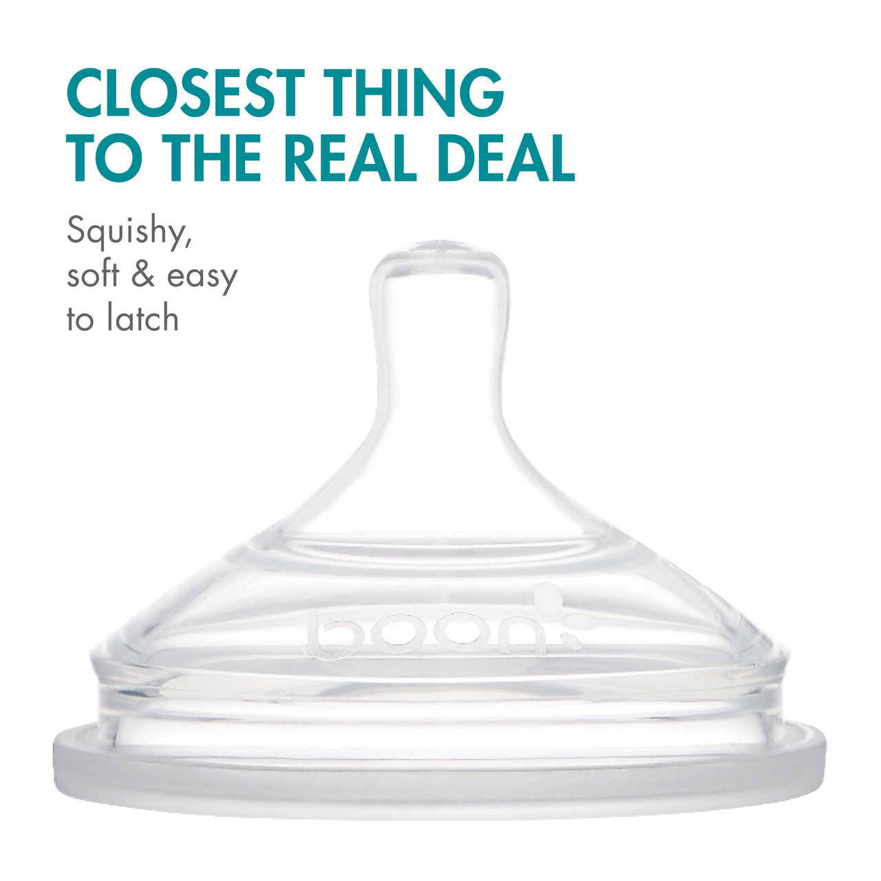 NURSH Silicone Nipples – 3 pack